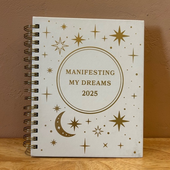 MANIFESTING MY DREAMS 12 MONTH PLANNER MADE BY ECCOLO. SPIRAL BOUND NWTS. - Picture 14 of 14